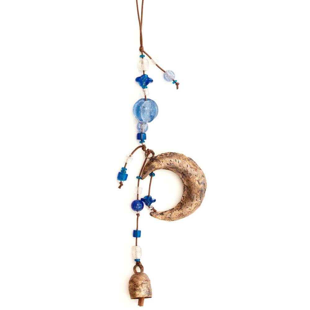 Handmade Kutch Moon Wind Chime (India)