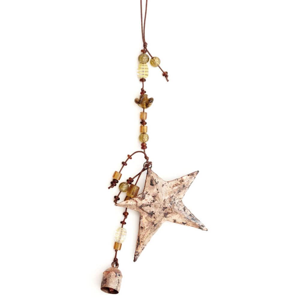Handmade Kutch Star Wind Chime (India)
