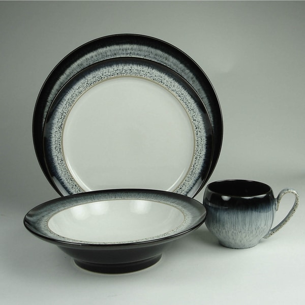 Denby Halo 16-piece Dinnerware Set - Free Shipping Today - Overstock ...