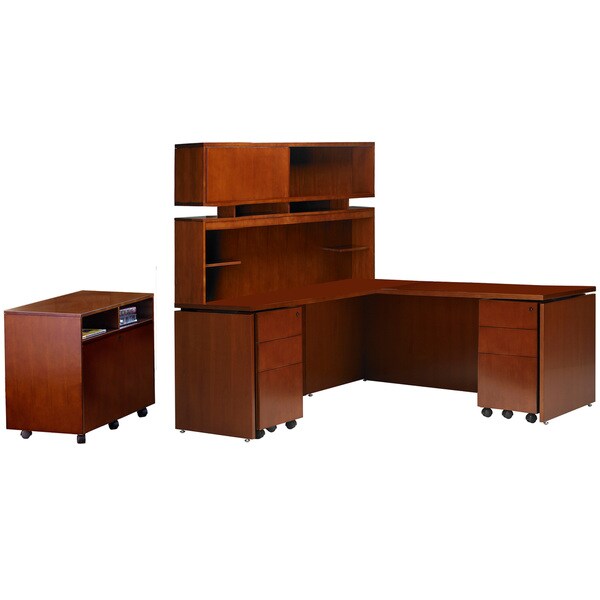 Mayline Stella Series Desk with Return Workstation #15 (72 x 30)