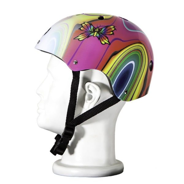 Punisher Skateboards Medium Butterfly Jive 11 vent Skateboard Helmet