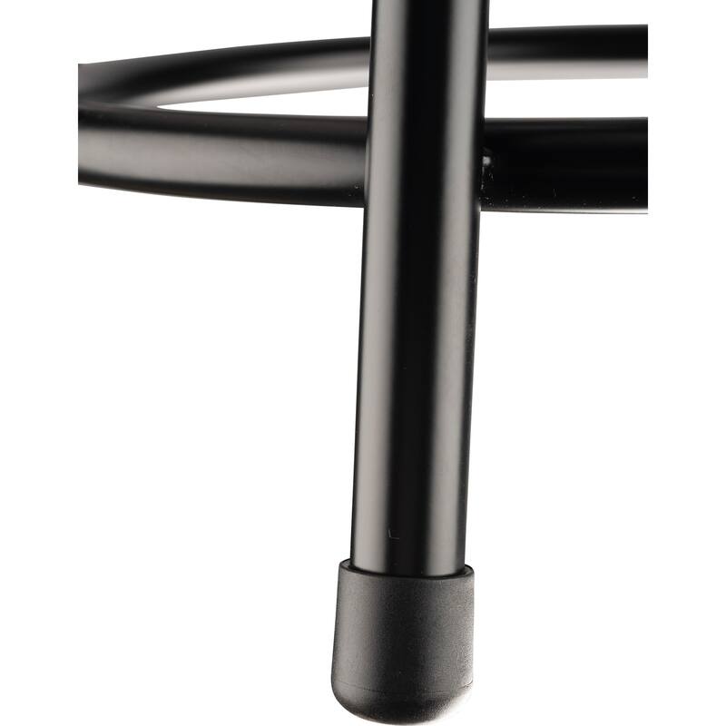 NPS 24" Heavy Duty Steel Stool, Black