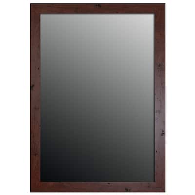 Hitchcock Butterfield Aidan Classic Large Walnut Brown Traditional Mirror - 21.75"w x 57.75"h