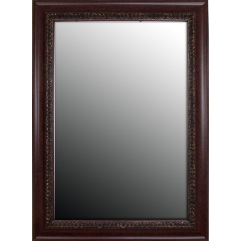 Birds Eye Cherry Gold Accents Mirror (31x43)