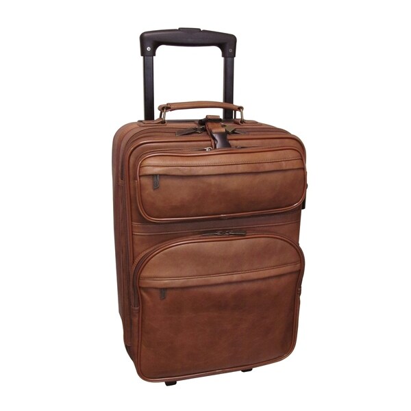 leather carry on luggage