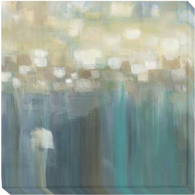 Karen Lorena Parker 'Aqua Light' Canvas Art