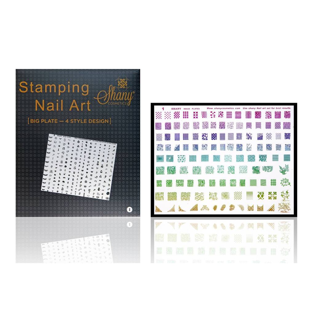 Shany New XXL Image Plate 240 Designs Fun Shapes Set # A