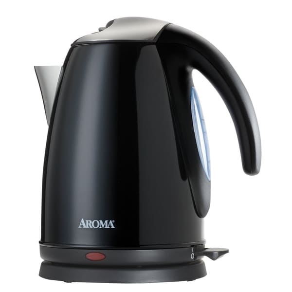 Aroma Black Digital Electric Kettle