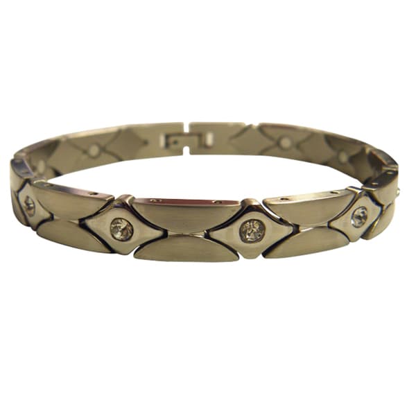 Magnetic Bracelet Diamond CZ Design Magnetic Therapy Specialists Magnetic Jewelry