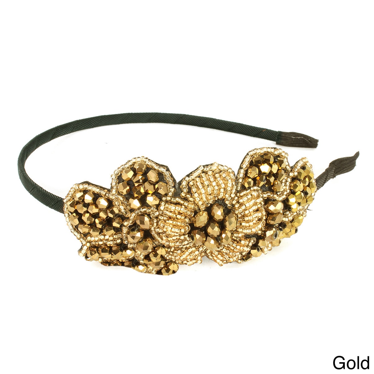 Kate Marie Beaded Flower Embellished Headband