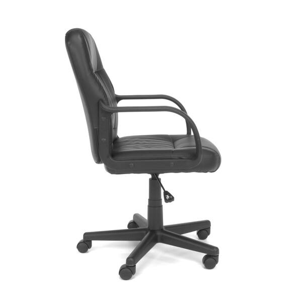 Amazon Com Ofm Core Collection 24 Hour Mid Back Ergonomic Armless Task Chair Anti Microbial Anti Bacterial Vinyl In Black Kitchen Dining