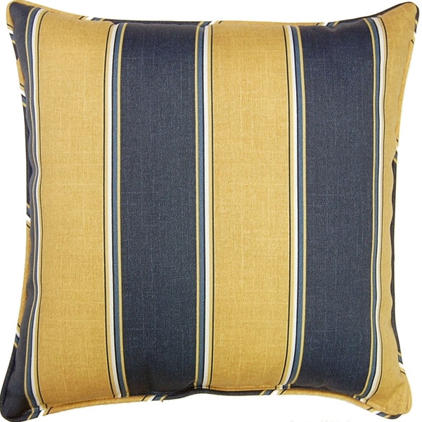 Ada Stripe Marine 26 Inch Outdoor Pillow