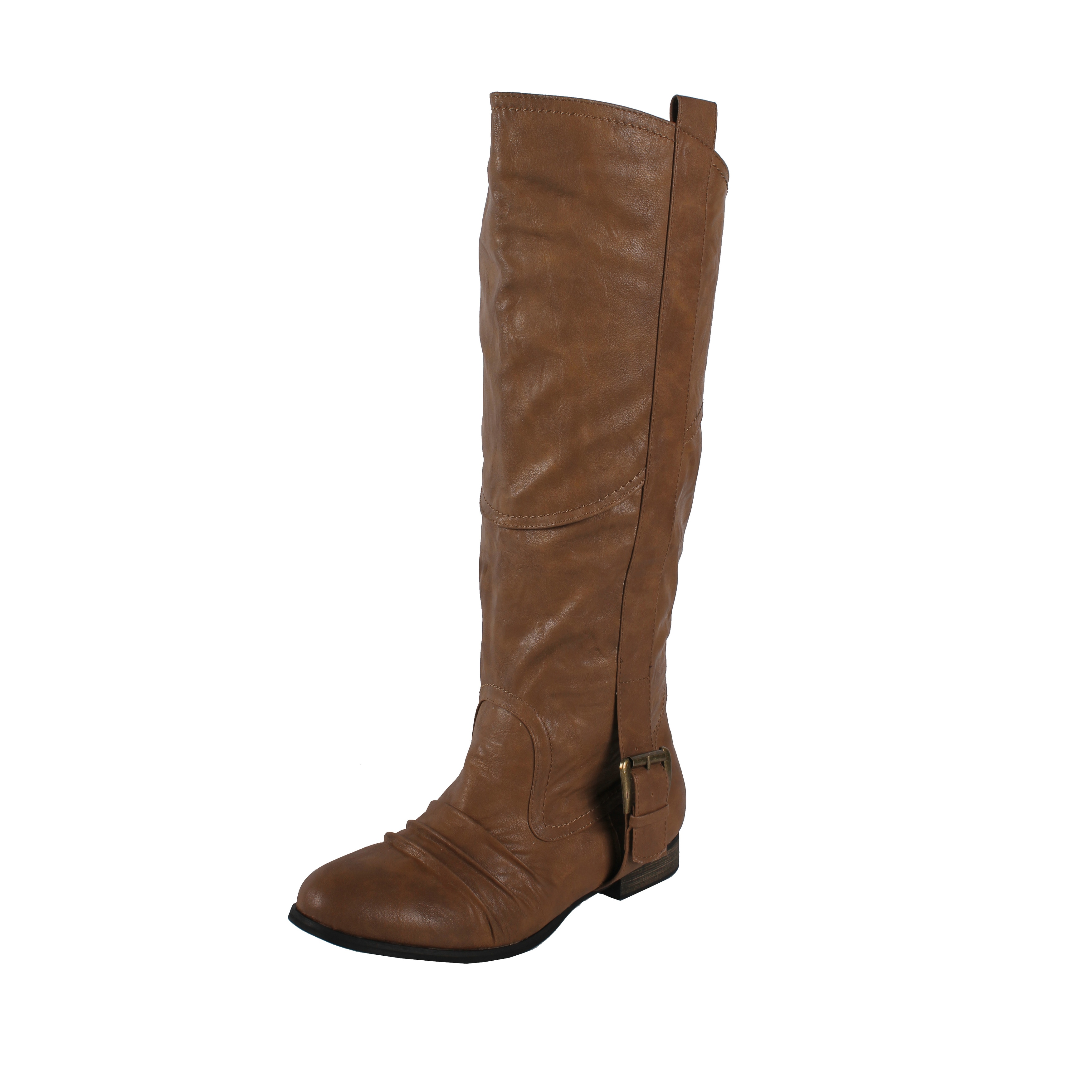 Liliana by Beston Womens Marsala Tan Riding Boots Today $44.99 5.0