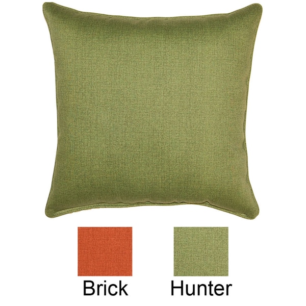 Husk Texture Hunter 17 inch Outdoor Pillows Outdoor Cushions & Pillows