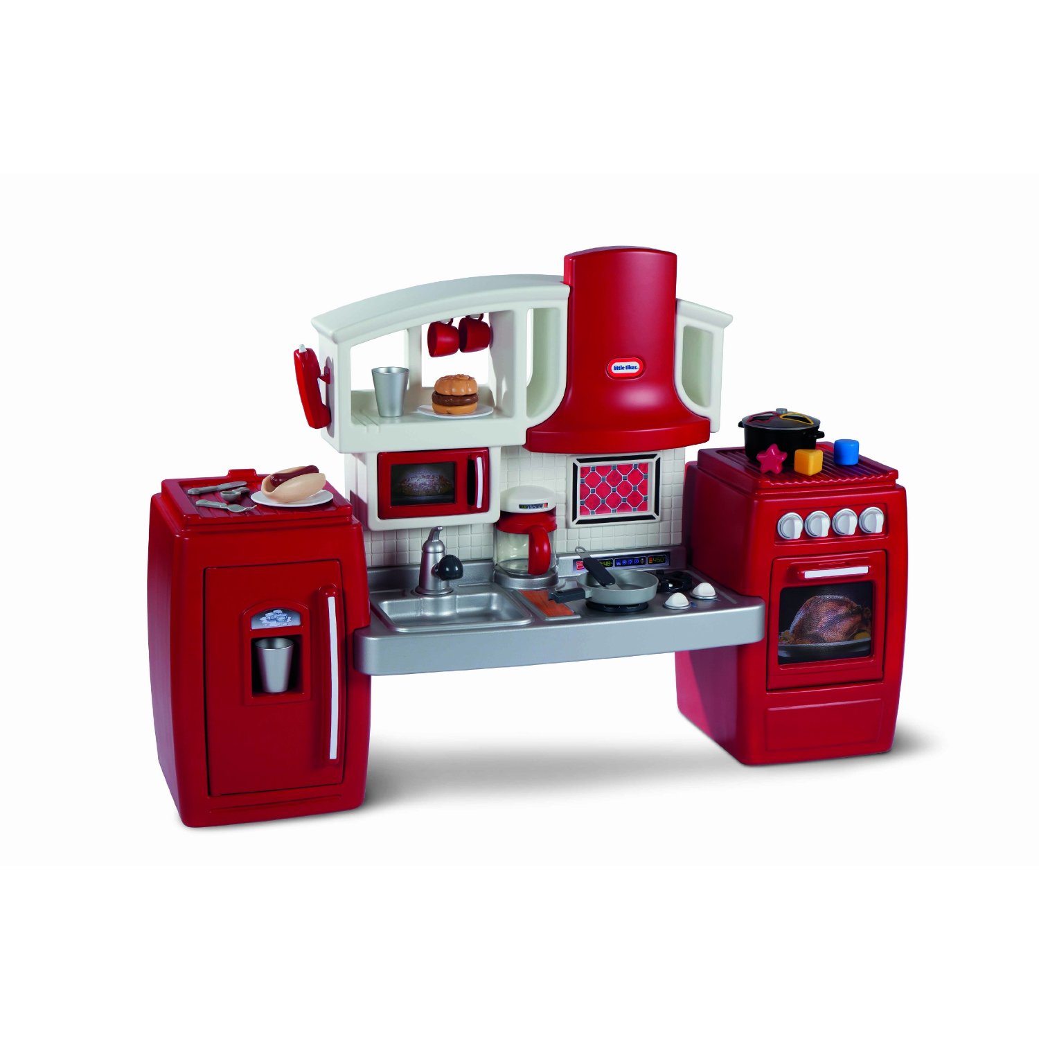 Shop Little Tikes Cook N Grow Kitchen Red Free Shipping Today