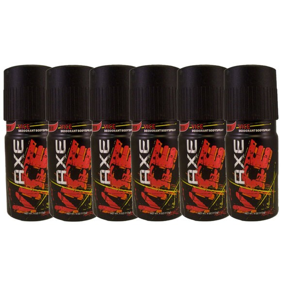 AXE Vice Body Spray (Pack of 6) Free Shipping On Orders Over 45