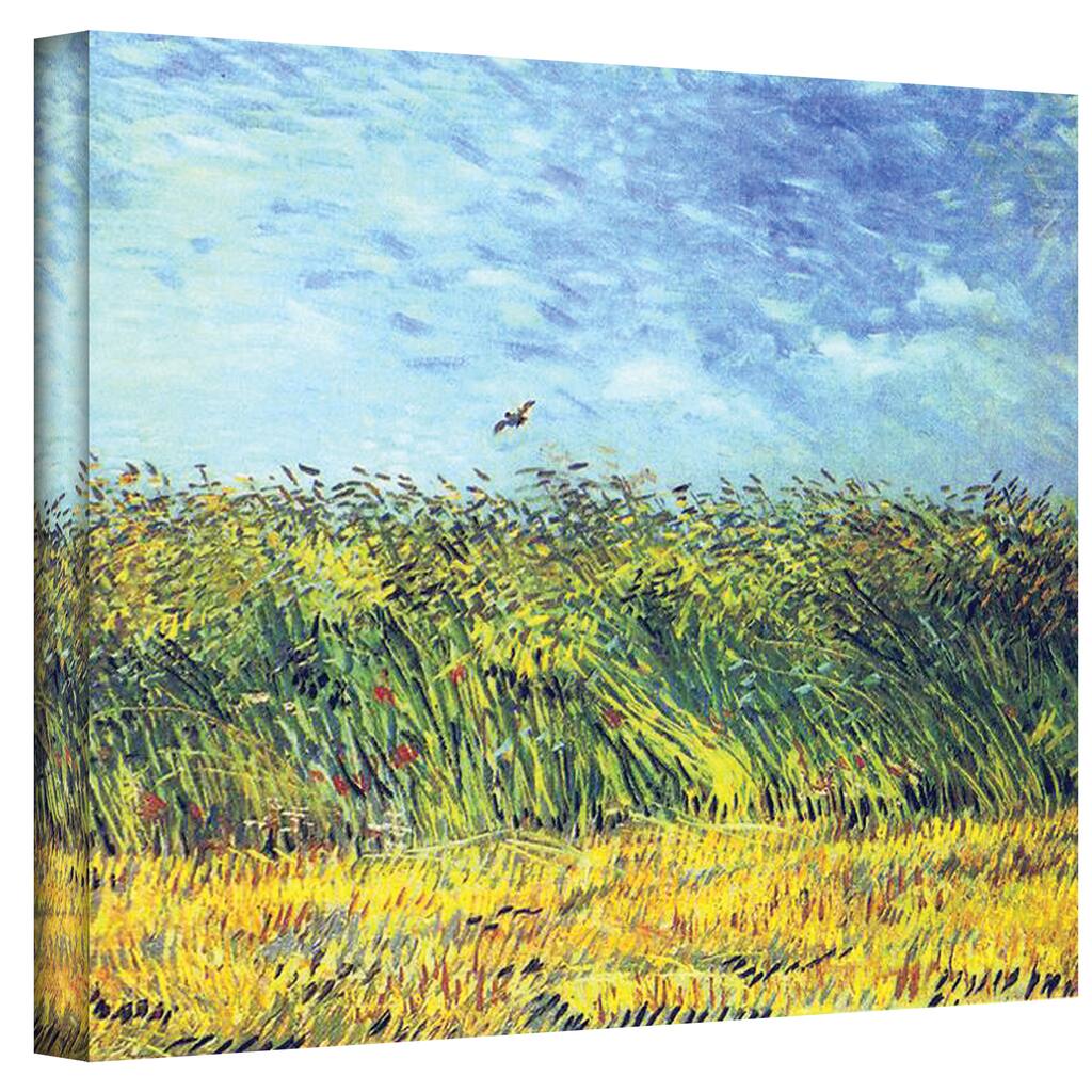 Vincent van Gogh 'Green Wheat Fields' Wrapped Canvas Art