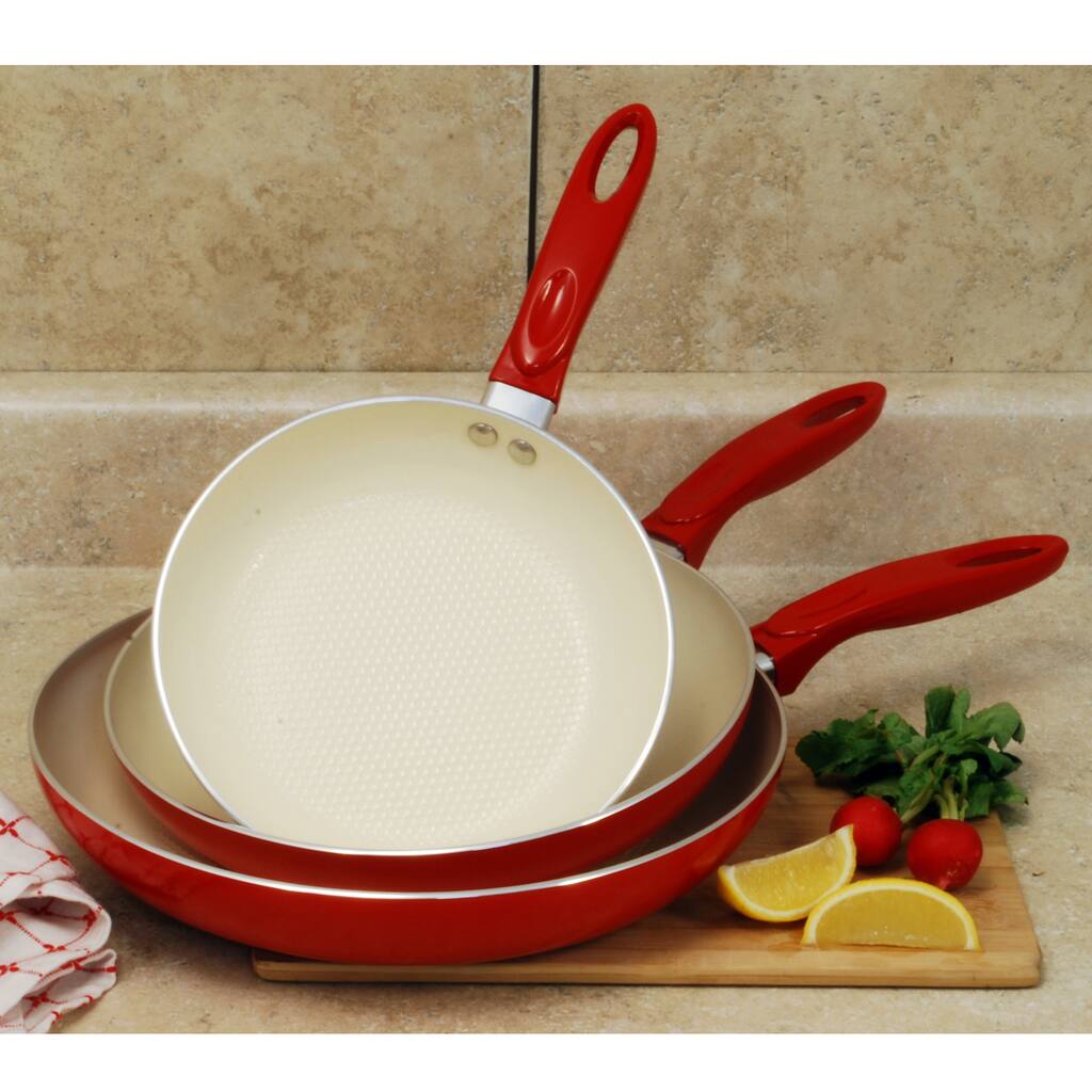 Non-stick Aluminum Fry Pans 4-piece Set