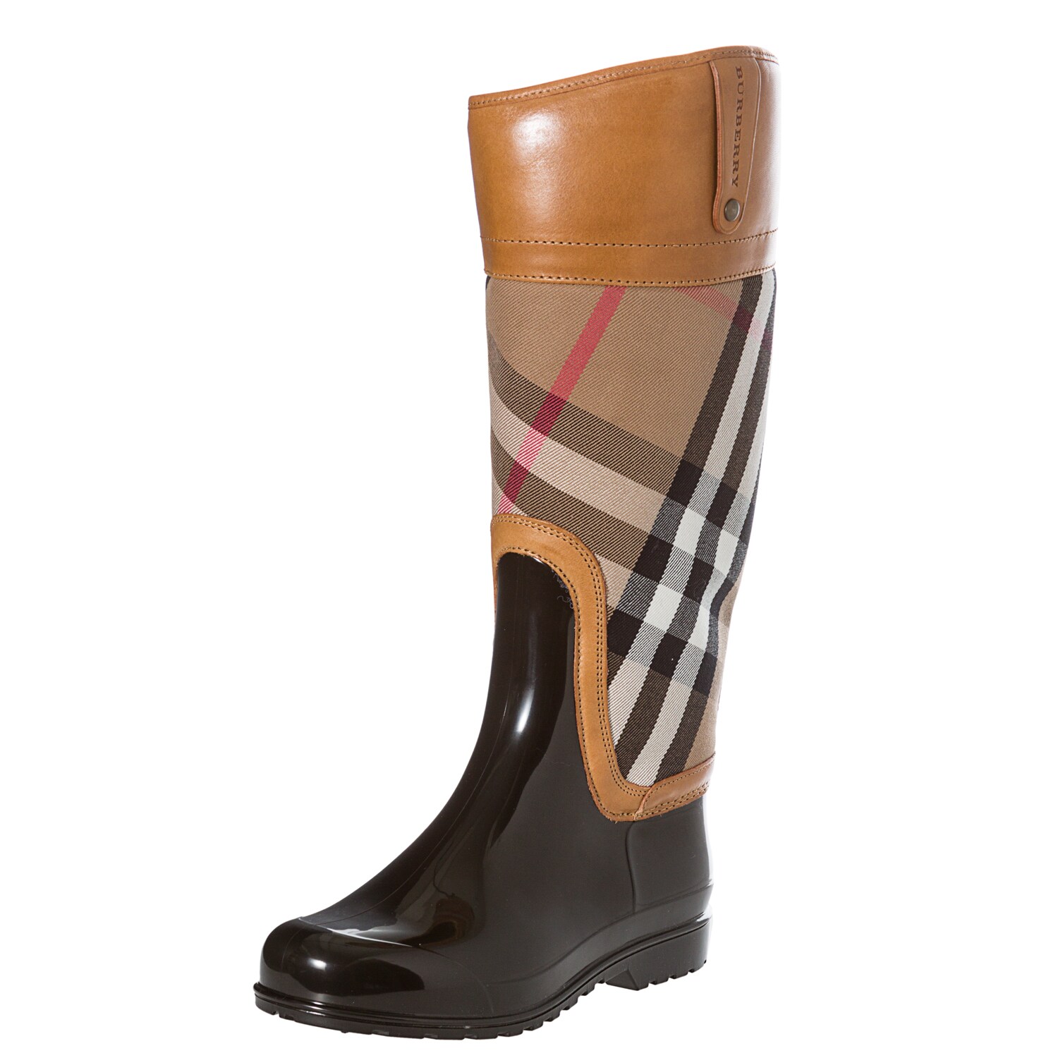 womens leather rain boots