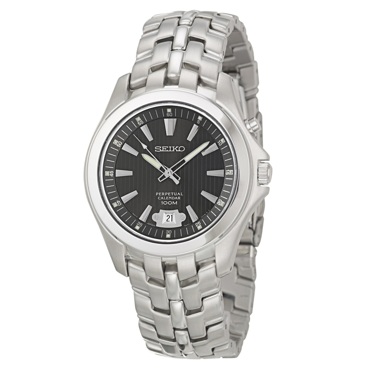 seiko men's perpetual calendar watch