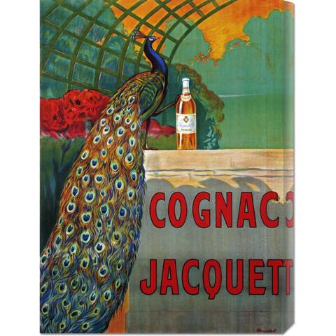 Global Gallery F. Bouchet 'Cognac Jacquet' Stretched Canvas Art - Multi