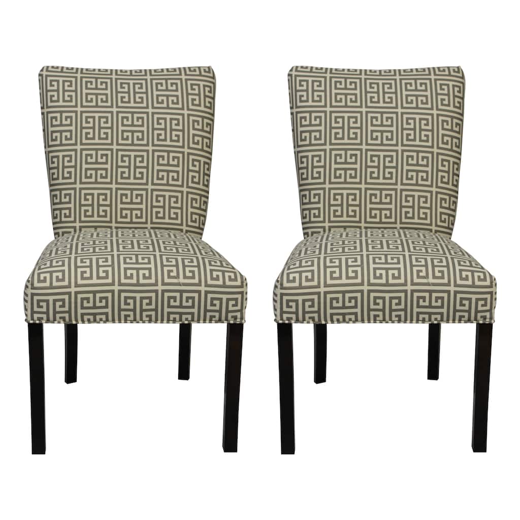 Sole Designs Julia Towers Dark Grey Dining Chairs (Set of 2)