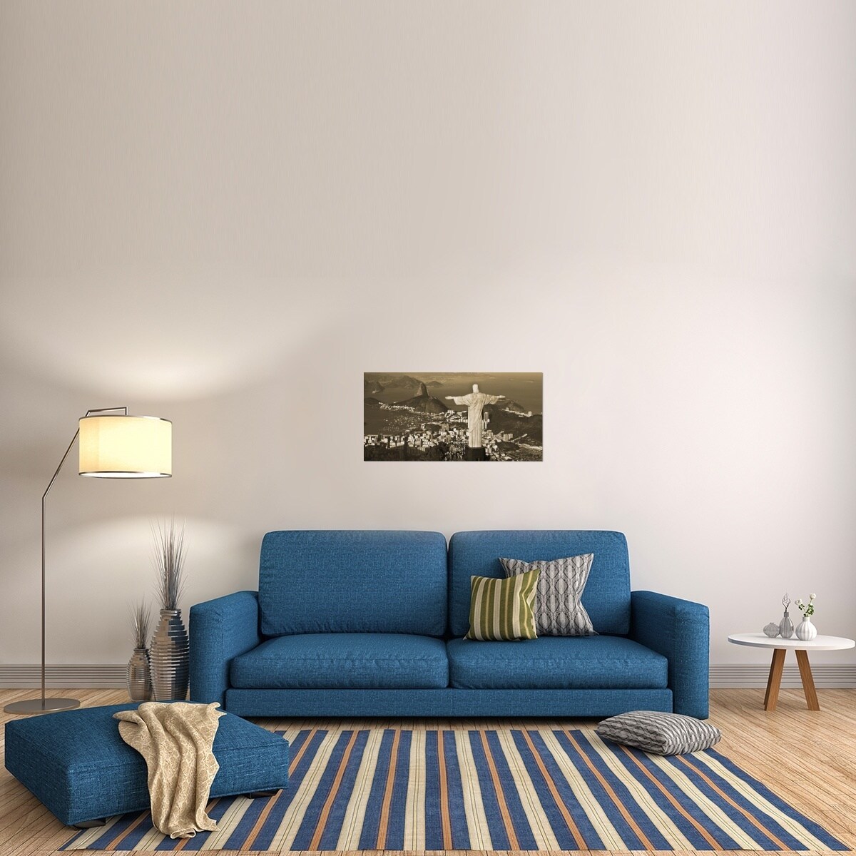 Global Gallery Danny Lehman 'Overlooking Rio de Janeiro' Stretched Canvas
