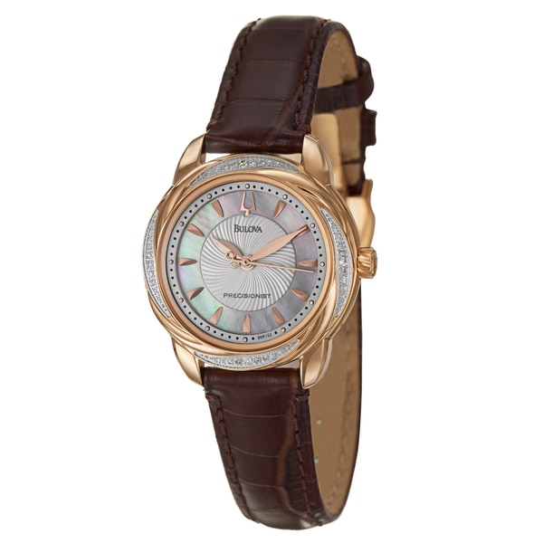 bulova precisionist rose gold