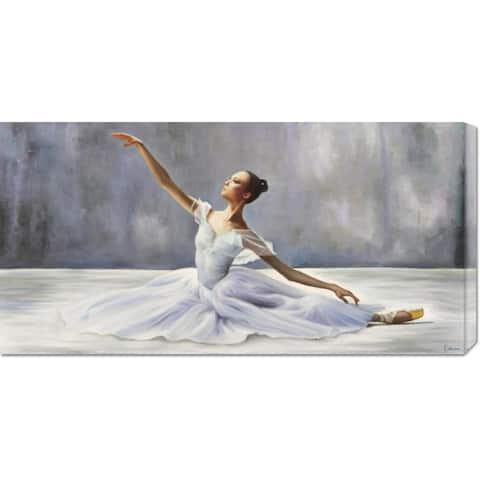 Global Gallery Pierre Benson 'Ballerina' Stretched Canvas Art