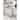 Whitmor 6862-3260 Chrome Mesh 3-Bag Laundry Sorter
