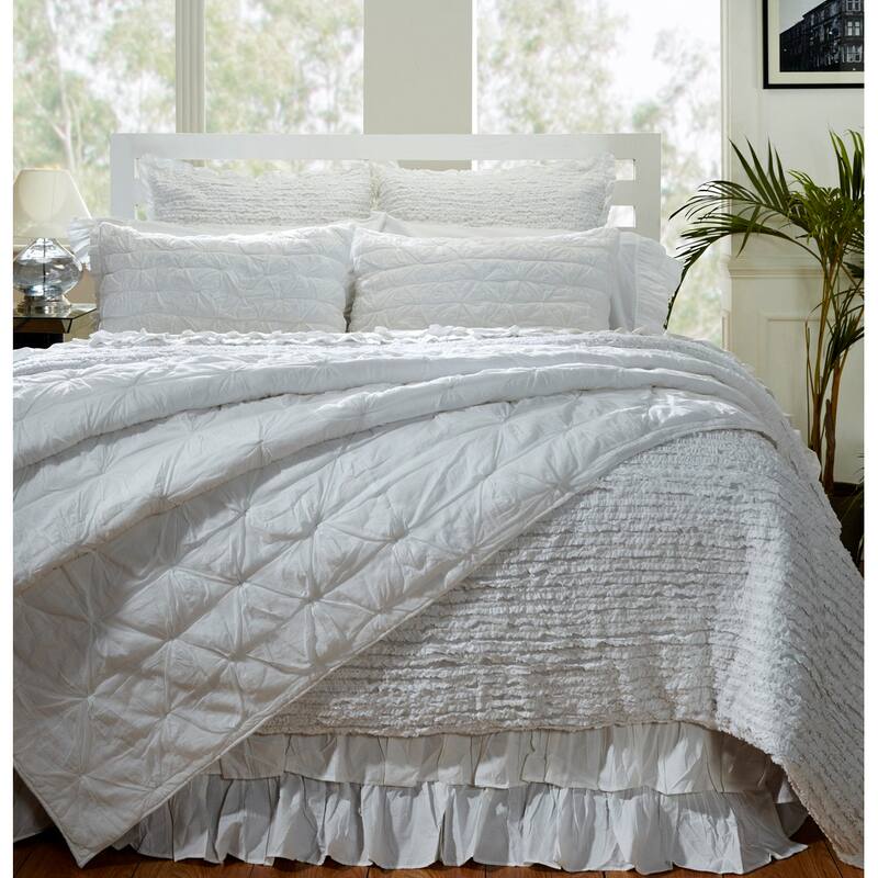 French Ruffle Bed Sheet Set or Pillow Cases