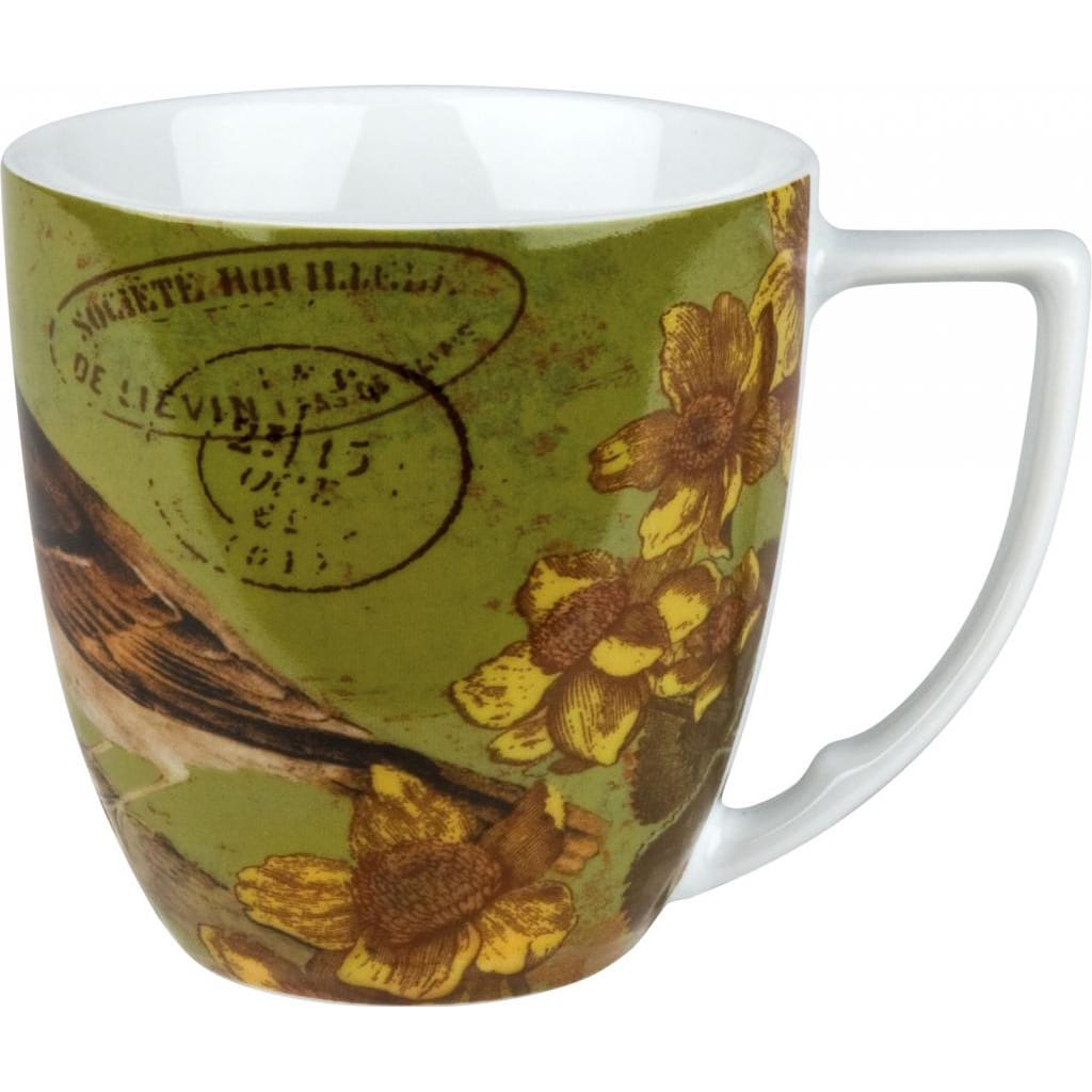 Waechtersbach Bird Accents Nature Mugs (set Of 4)