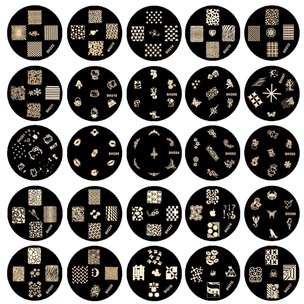 Shany Nail Polish Image Plates (Set of 25)