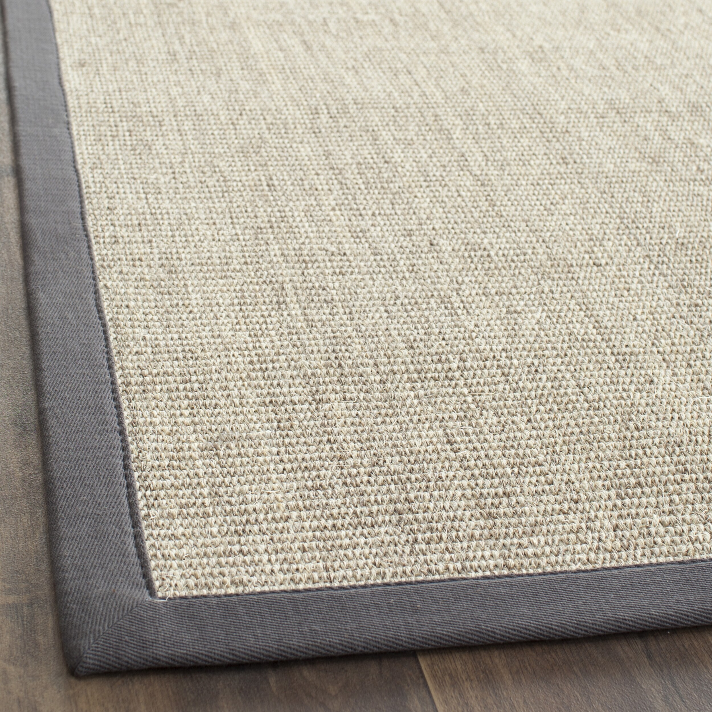 Hand woven Serenity Marble/ Grey Sisal Rug (2 6 x 10) Today $89.99