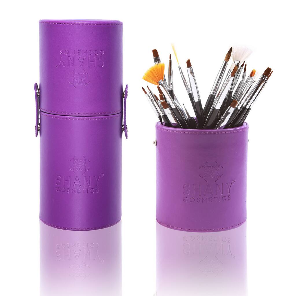 Shany NailMaster 37-piece Assorted Nail Brush Set with Case