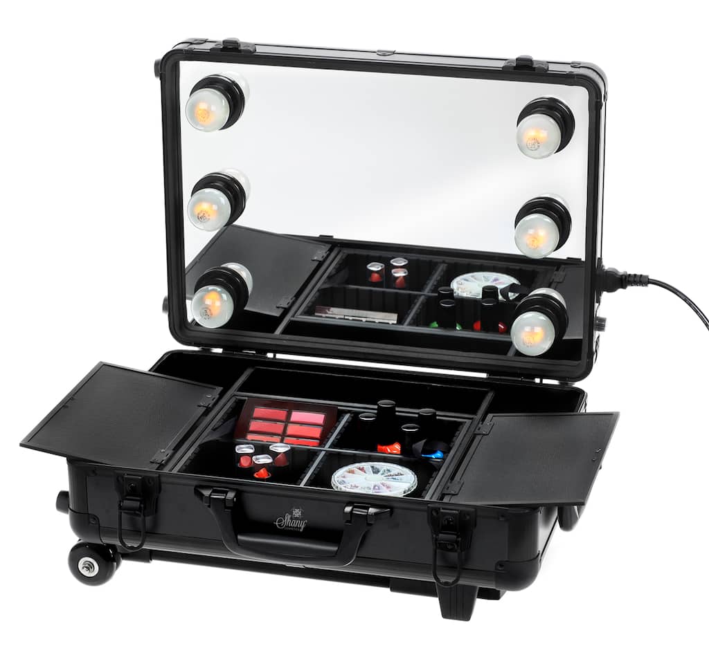 SHANY Mini Studio Togo Rolling Lighted Makeup Case