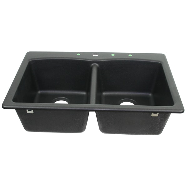 Franke Usa Undermount Double Bowl Granite Sink Edox33229 1