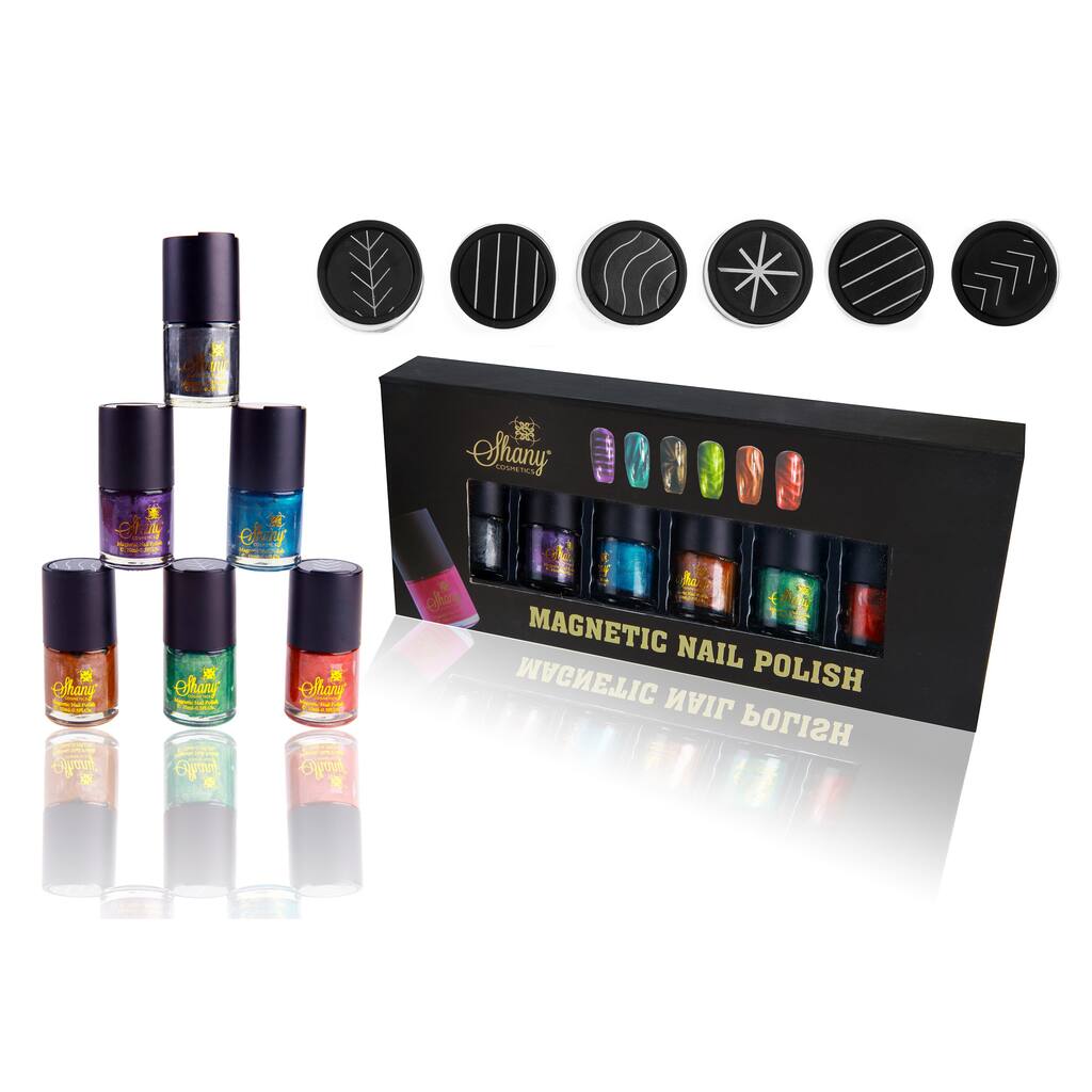 Shany Magnetic Earth Colors Nail Polish (Set of 6)