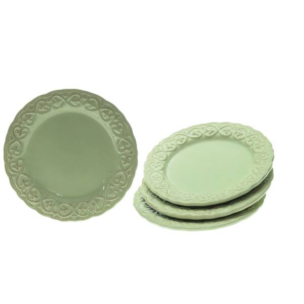 Certified International 'Adeline Green' Salad Plates (Set of 4) Free Shipping On Orders Over