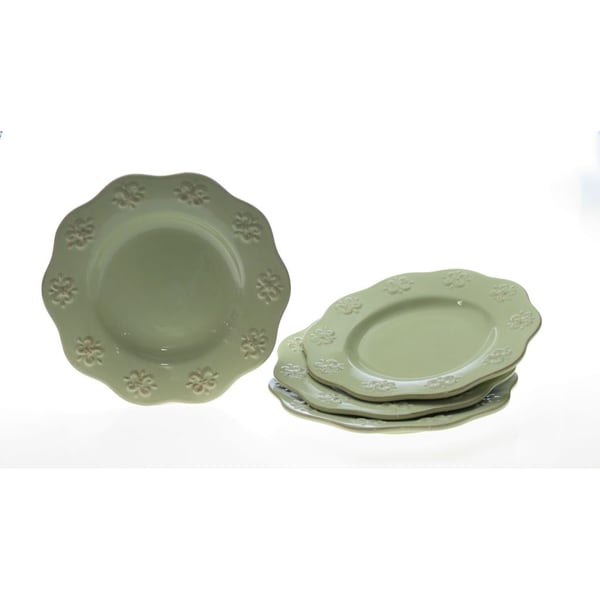 Certified International 'Adeline Green' Dinner Plates (Set of 4) Certified International Plates