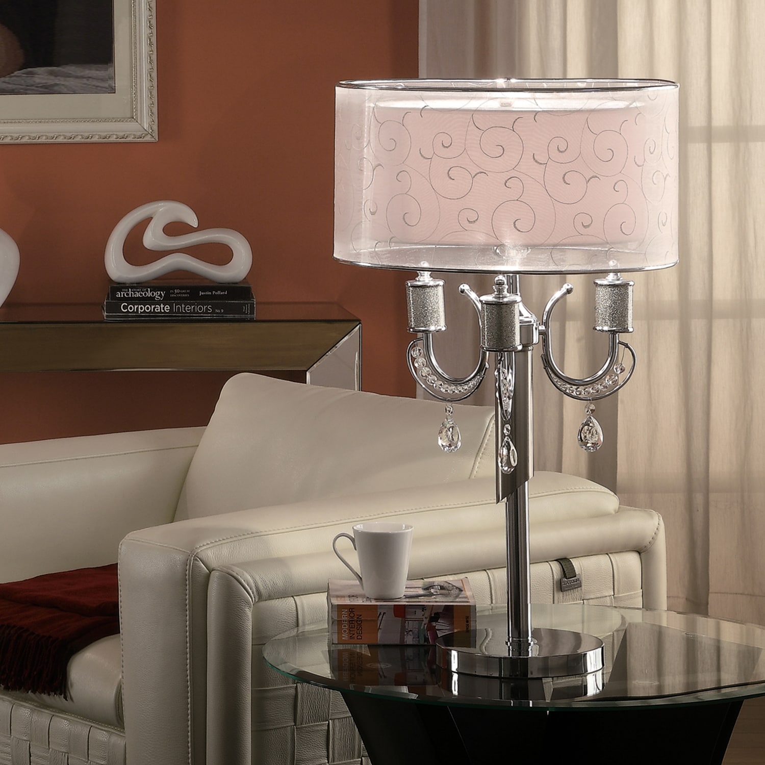 Metal Table Lamps Tiffany, Contemporary and