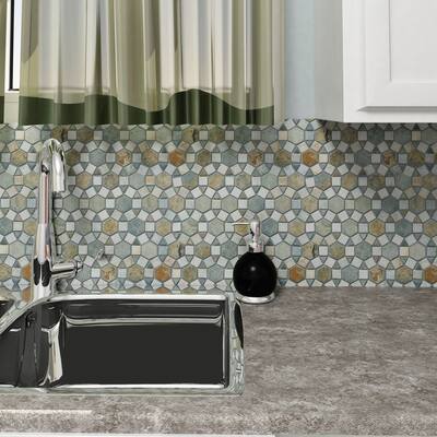 Buy Brown Irregular Mosaic Tile Wall Tiles Online At Overstock