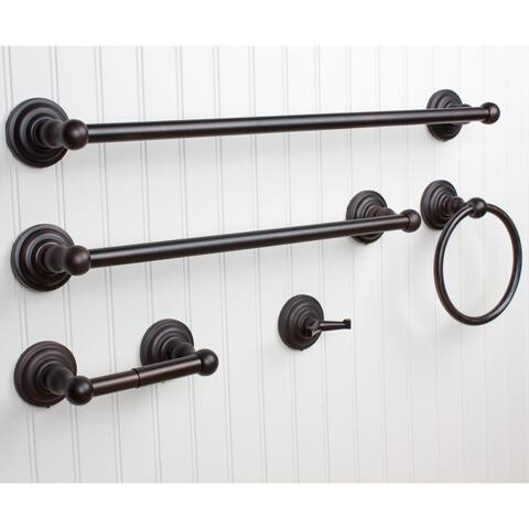 Bathroom Hardware Online At Our Best Bath Deals Gliderite Windsor Bathroom Accessory Set