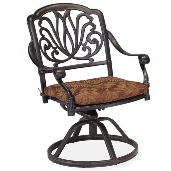 Shop Floral Blossom Swivel Chair with Cushion by Home Styles Free