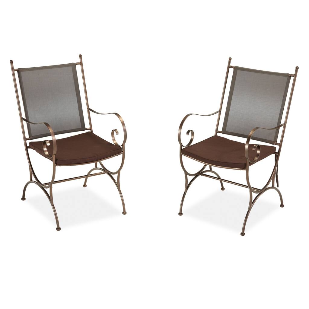 Sundance Dining Chair Pair with Cushion by Home Styles