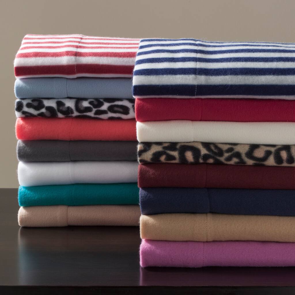 Winter Nights Microfleece Sheet Set