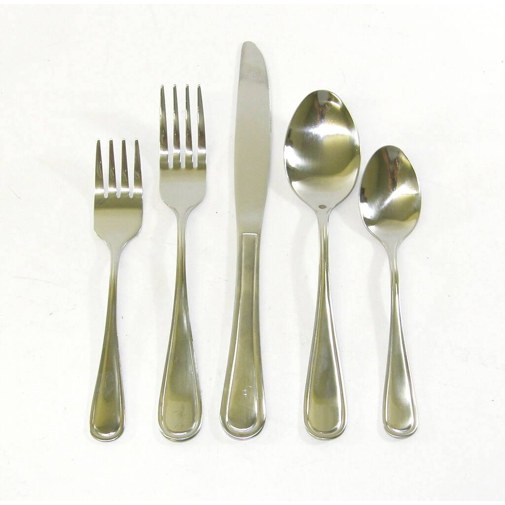Bellamo Ashford 45-piece Stainless Steel Flatware Set