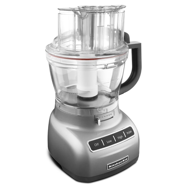 KitchenAid RKFP1333CU Contour Silver 13 cup Food Processor (Refurbished) KitchenAid Food Processors