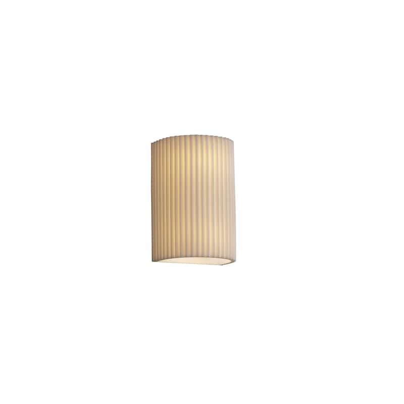 Justice Design Porcelina 2-light (No Metal) Wall Sconce