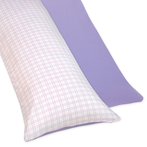 Sweet JoJo Designs Pretty Pony Full-length Double Zippered Reversable Body Pillow Cover